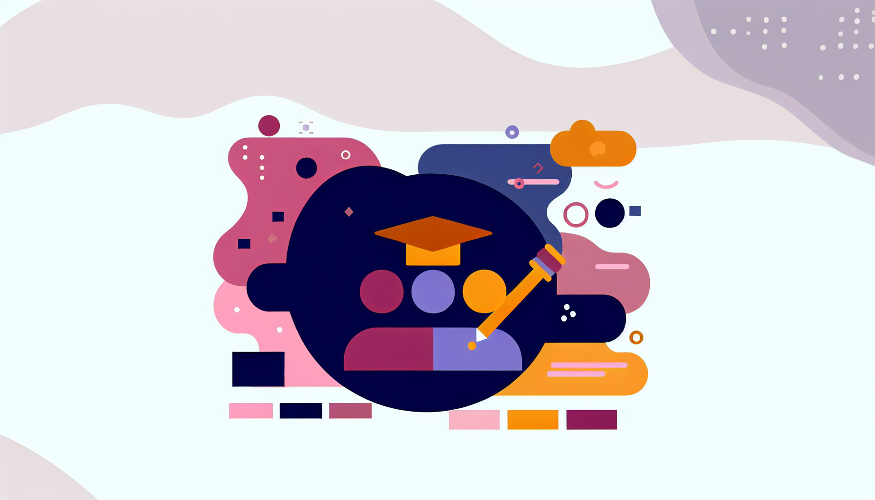 Plataforma educacional: entenda o que é e como funciona - ilustração conceitual para artigo de blog